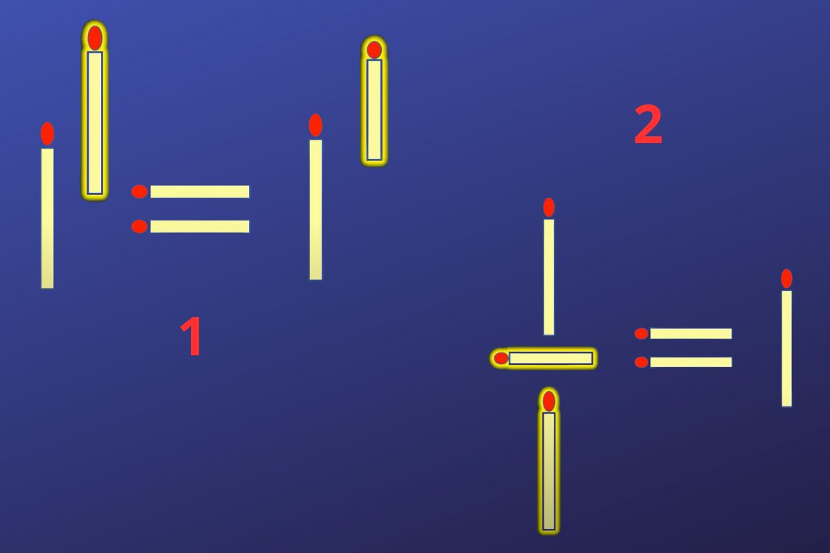 IQ test - 1-1=1 - solution