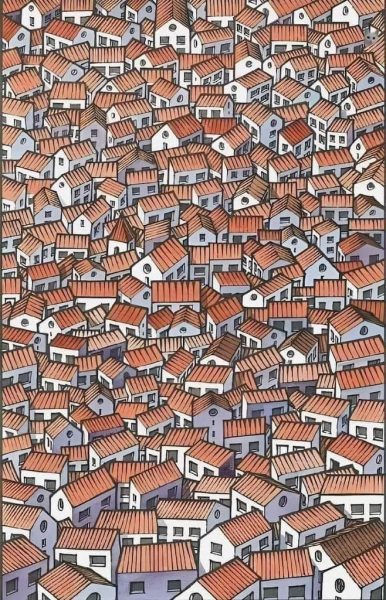 find the cat among the houses